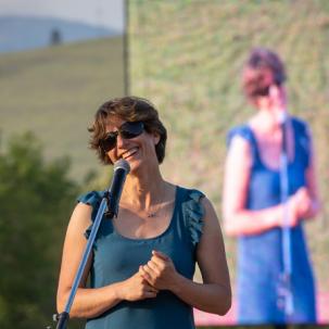 Pascaline Piquard shares a story about a hike, picking d'acacia flowers, making beignets with her boys, and a hungry neighbor.   credit-kmr studios